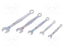 Key set; combination spanner; steel; Pcs: 5; Series: Joker 6003