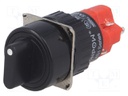 Switch: rotary; Pos: 2; SPST-NO + SPST-NC; 3A/220VAC; 2A/24VDC