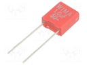 Capacitor: polyester; 1uF; 30VAC; 50VDC; Pitch: 5mm; ±5%; -55÷100°C