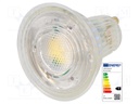 LED lamp; neutral white; GU10; 230VAC; 575lm; 6.9W; 60°; 4000K