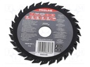 Cutting wheel; Ø: 125mm; with rasp; Ømount.hole: 22.23mm