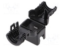 Cable clamp; DT; female; PIN: 12; straight; Works with: DT06-12S