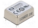 Isolated Board Mount DC/DC Converter, 2:1 Input, ITE, 1 Output, 6 W, 5 V, 1 A