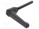 Lever; adjustable; Thread len: 80mm; Lever length: 78mm