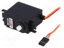 Motor: servo; 4.8÷6VDC; standard; analogue; 41g; 40.8x20.1x38mm