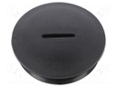 Stopper; M63; IP54; Mat: polyamide; black; Man.series: V-N-FS