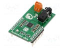 Click board; amplifier; I2C; LM48100Q-Q1 Boomer™; 3.3/5VDC