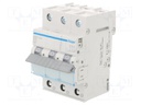 Circuit breaker; 230/400VAC; Inom: 32A; Poles: 3; DIN; Charact: B