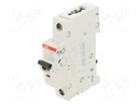 Circuit breaker; 230VAC; Inom: 63A; Poles: 1; DIN; Charact: C; 10kA