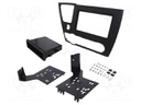 Radio mounting frame; Honda; 1 DIN; matt black