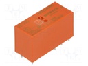 Relay: electromagnetic; DPDT; Ucoil: 5VDC; 8A/250VAC; 8A/30VDC; 8A