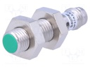 Sensor: inductive; Output conf: PNP / NC; 0÷2mm; 10÷30VDC; M8; IP67