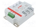 Relay: solid state; Ucntrl: 90÷280VAC; 60A; 24÷660VAC; 3-phase