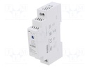 Power supply: switched-mode; for DIN rail; 15W; 12VDC; 1.25A; 3kV