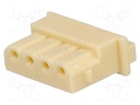 Plug; wire-board; female; A2506; 2.5mm; PIN: 4; w/o contacts; 250V