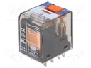 Relay: electromagnetic; DPDT; Ucoil: 24VDC; 12A/250VAC; 12A/30VDC