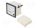 Meter: panel; analogue; 0÷30A; True RMS; Iin: 30A; Class: 1,5; IP52