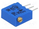 Potentiometer: mounting; multiturn; 2kΩ; 500mW; THT; ±10%; linear