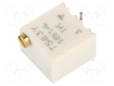 Potentiometer: mounting; horizontal,multiturn; 1kΩ; 250mW; SMD