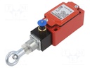 Safety switch: singlesided rope switch; NC + NO; SIEM2; -30÷80°C