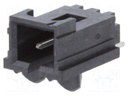 Socket; wire-board; male; SL; 2.54mm; PIN: 2; SMT; tinned; horizontal