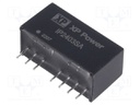 Isolated Board Mount DC/DC Converter, Regulated, ITE, 1 Output, 3 W, 3.3 V, 700 mA