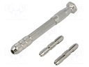 Drill holder; 0.1÷3.2mm; to drilling by hand